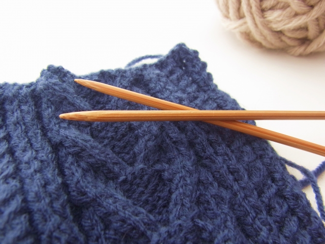 編み物　棒針